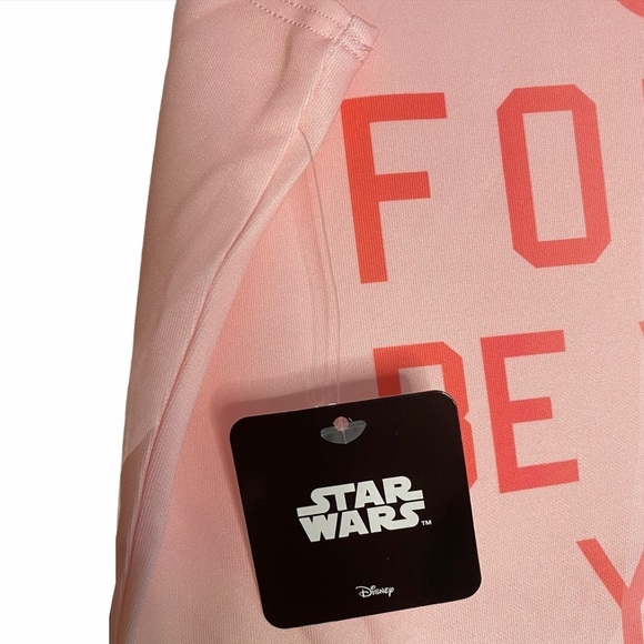 Star Wars Juniors Pink Hooded Rebel Dress Rey Large Fandom Cosplay - Picture 7 of 13